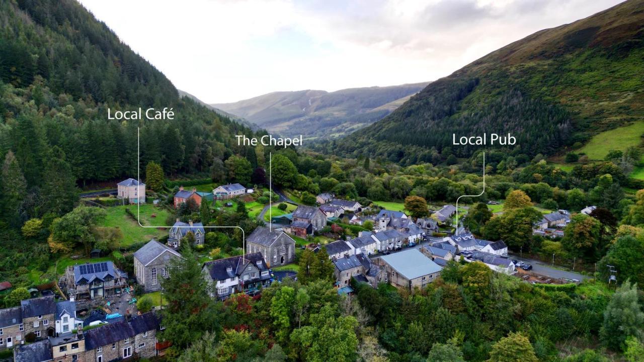 Finest Retreats - Luxury Converted Chapel With Hot Tub & Games Room Dinas Mawddwy Экстерьер фото